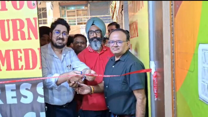 Inauguration of the NFJM Press and Media Centre in Jammu