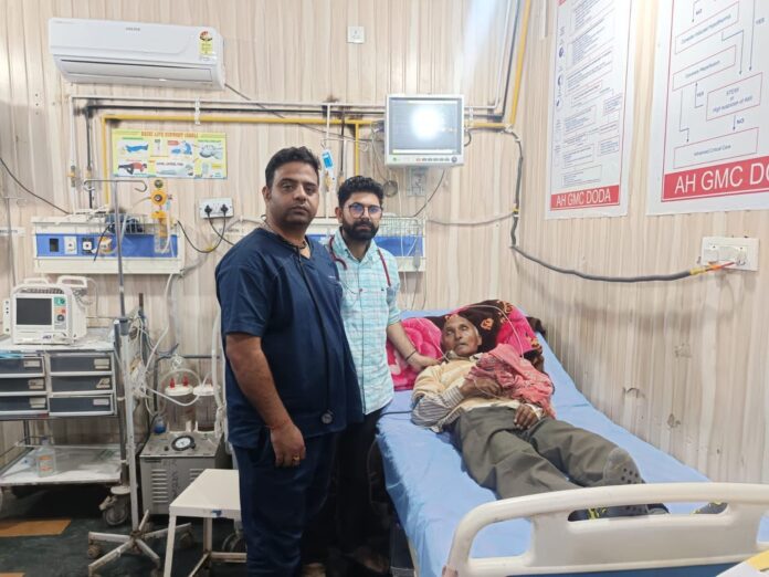 Thrombolysis procedure at GMC Doda enhancing stroke treatment